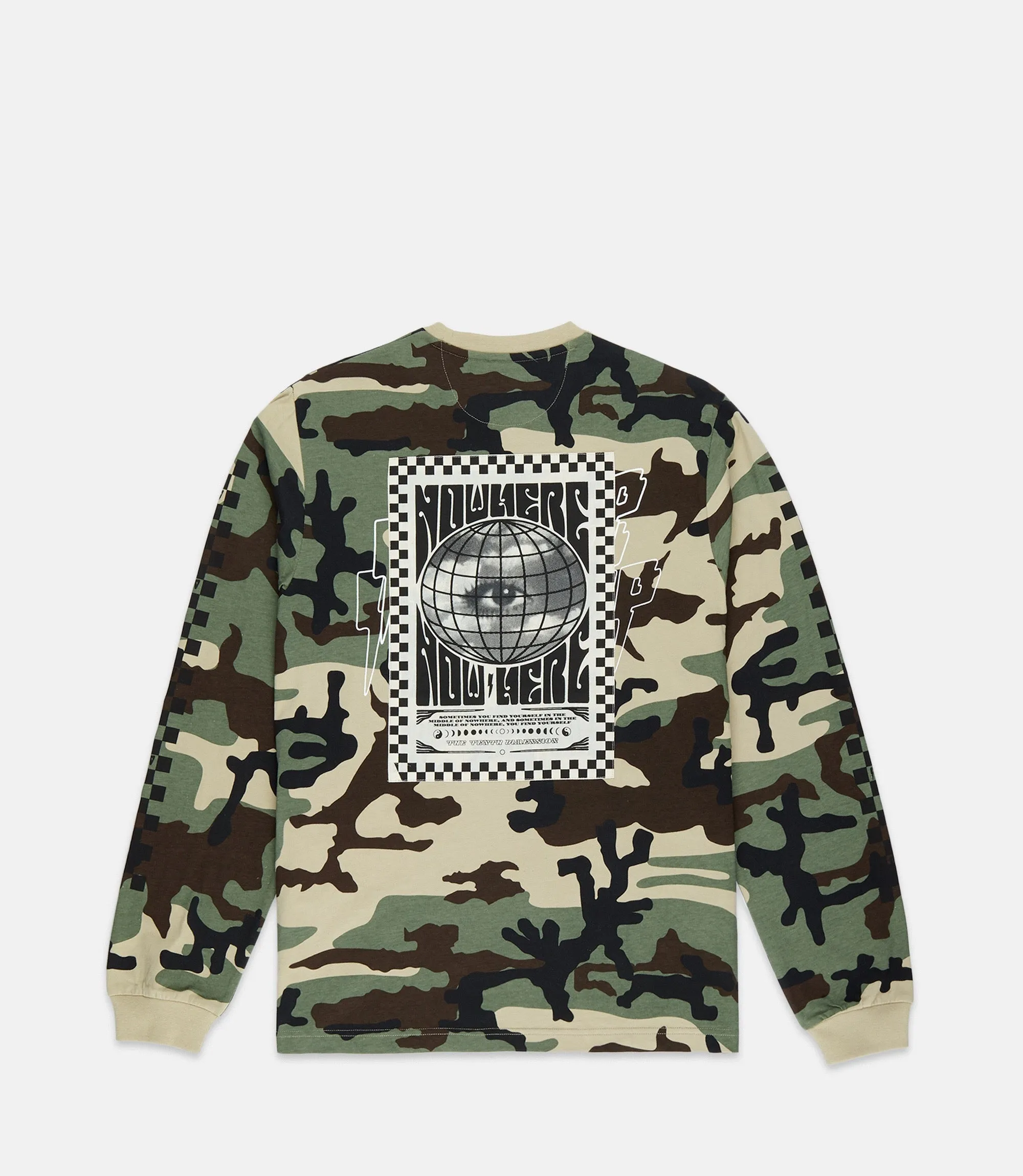 10 Deep Destination Unknown L/S Tee New Woodland