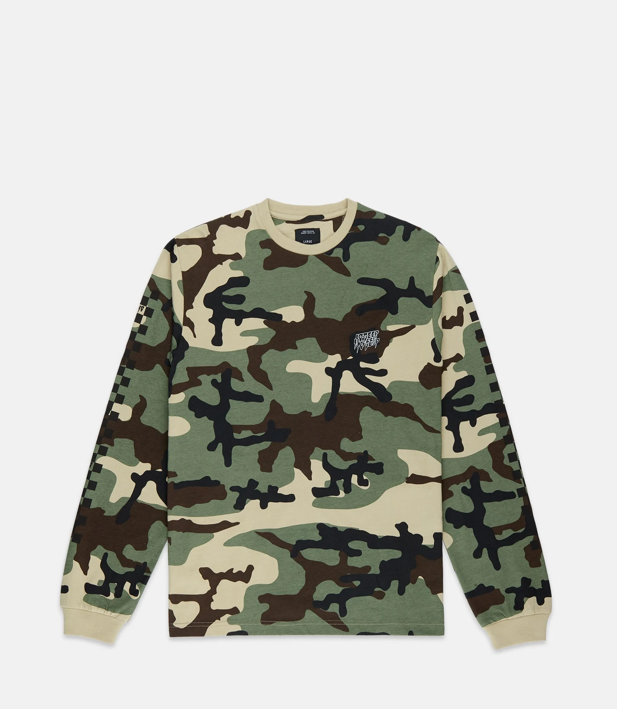 10 Deep Destination Unknown L/S Tee New Woodland