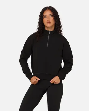 Champion Women's Rochester Tech Quarter Zip Black