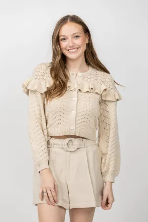 Cleobella Fernanda Sweater in Ivory