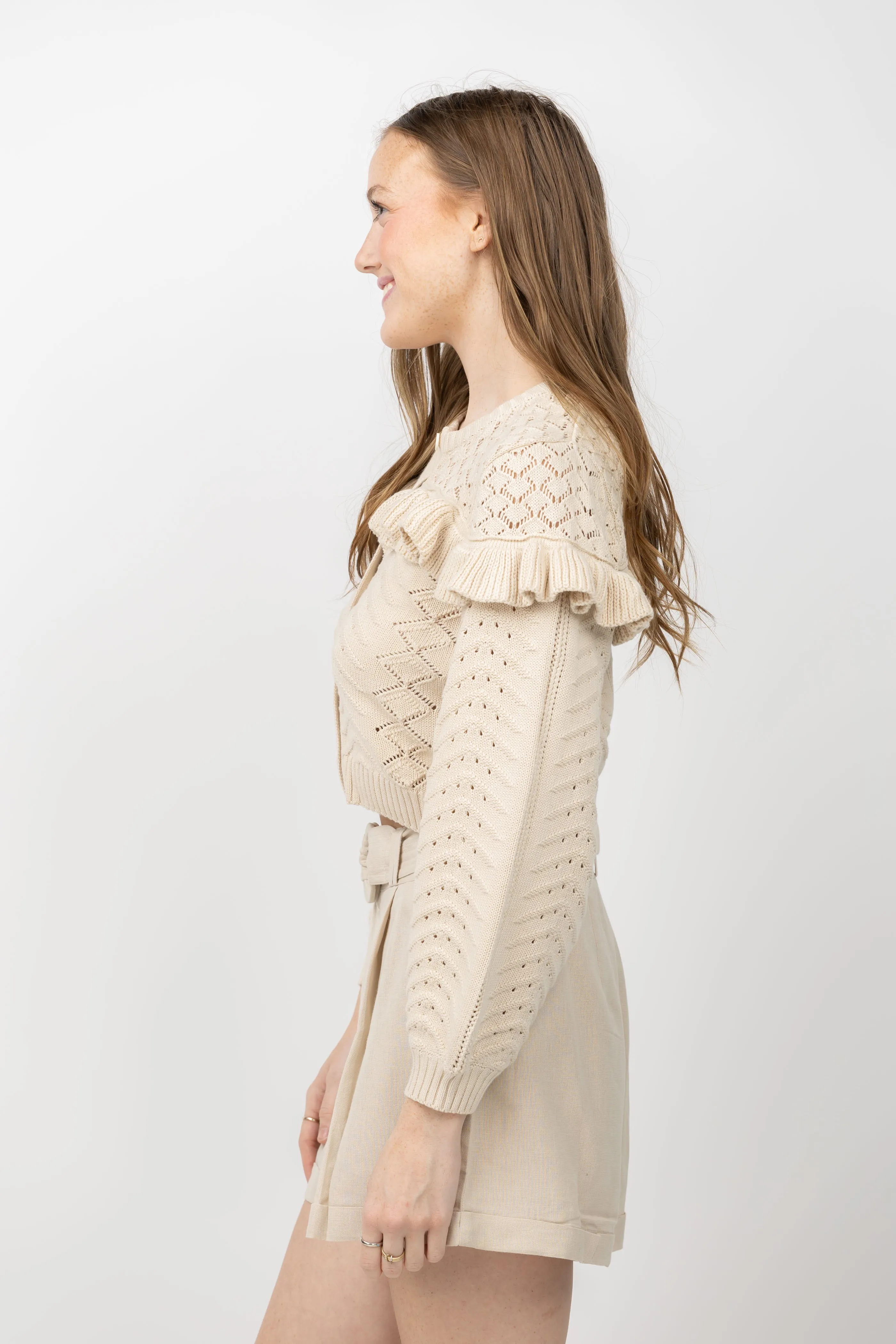 Cleobella Fernanda Sweater in Ivory