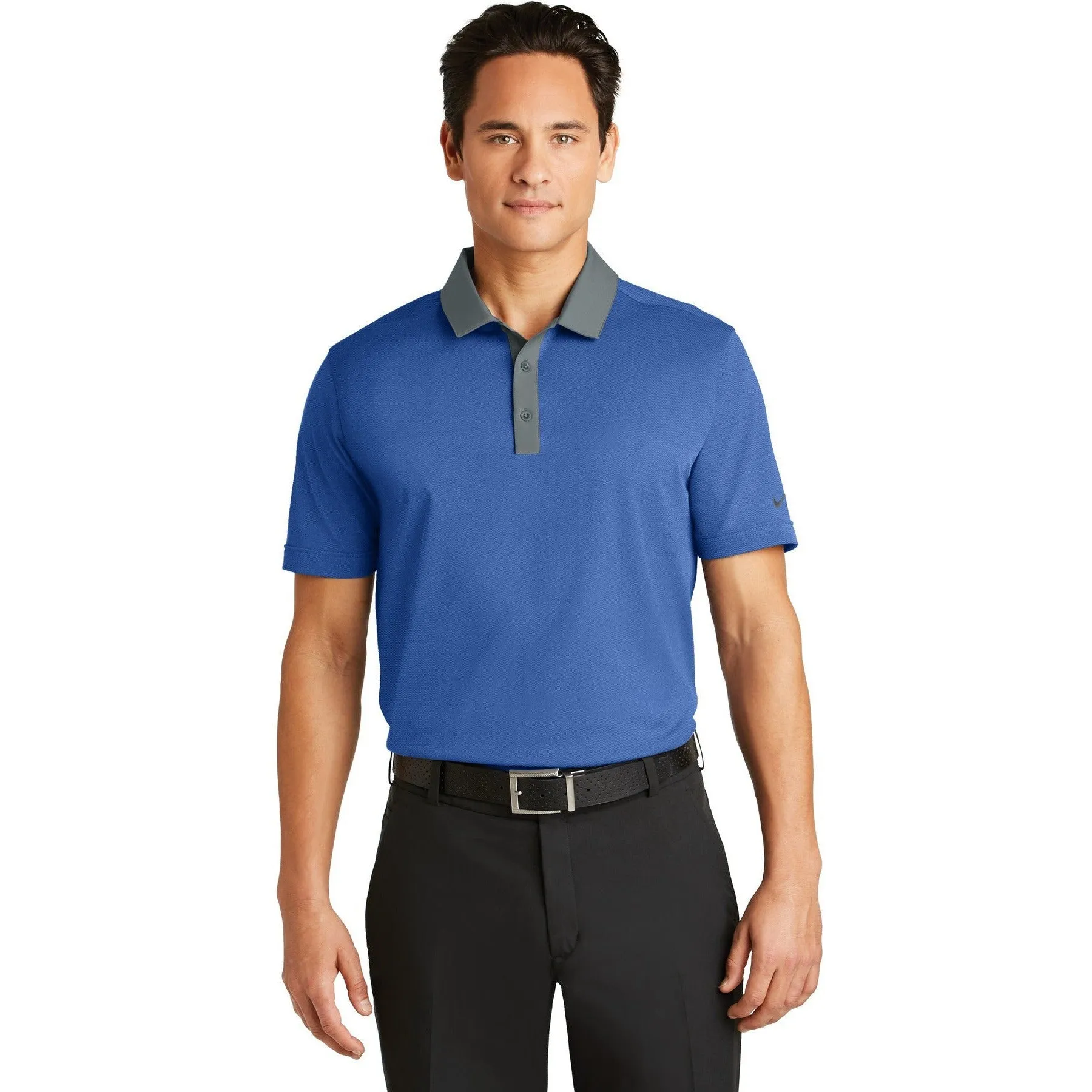 CLOSEOUT - Nike Dri-FIT Heather Pique Modern Fit Polo