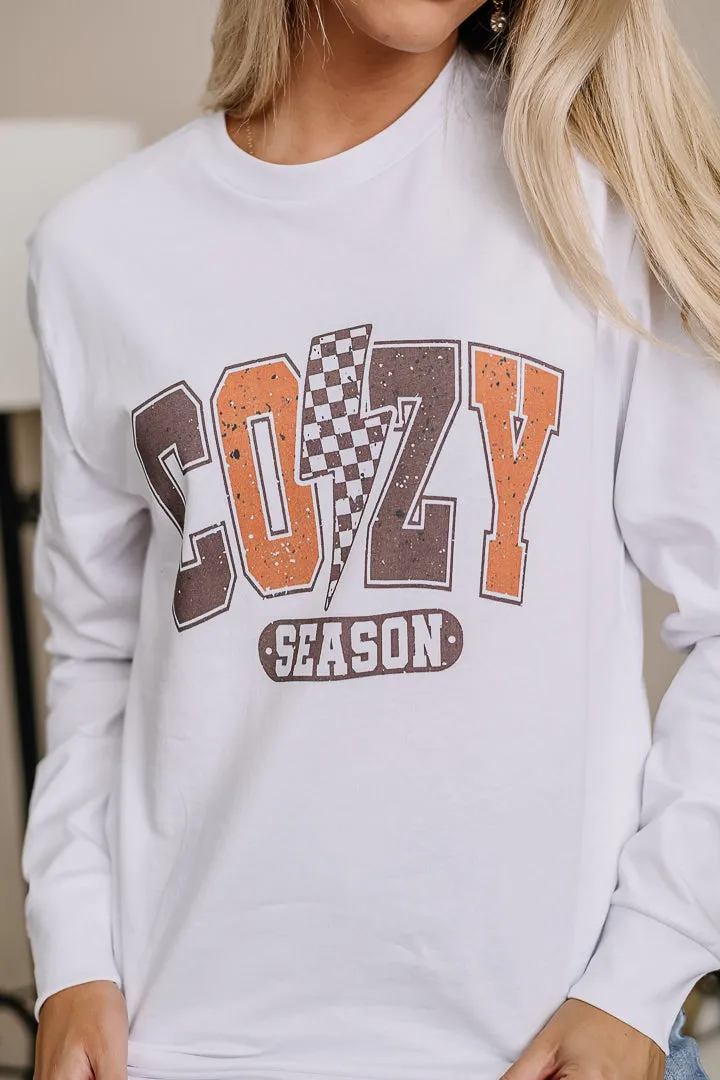 Cozy Season Long Sleeve Graphic Top