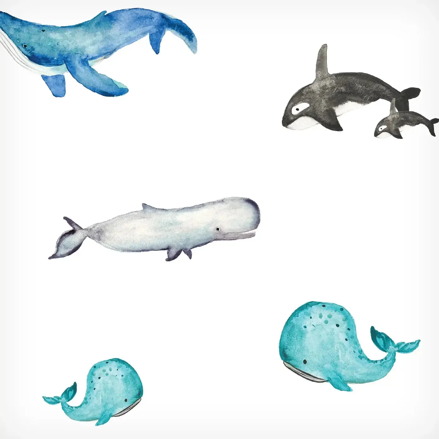 Deluxe Muslin Quilt - Whales | Lulujo