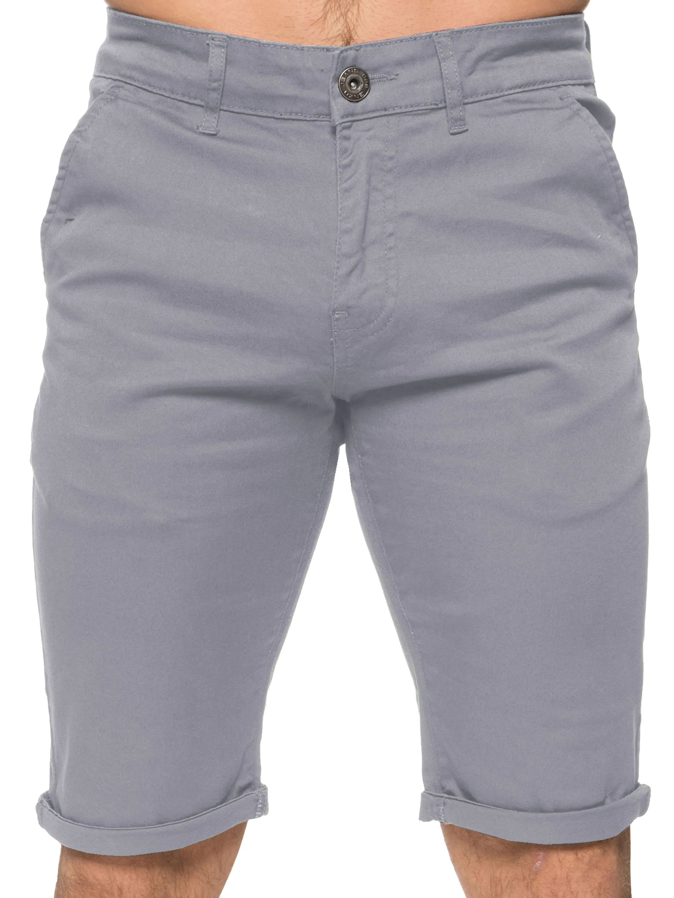 Enzo | Mens Slim Fit Chino Shorts