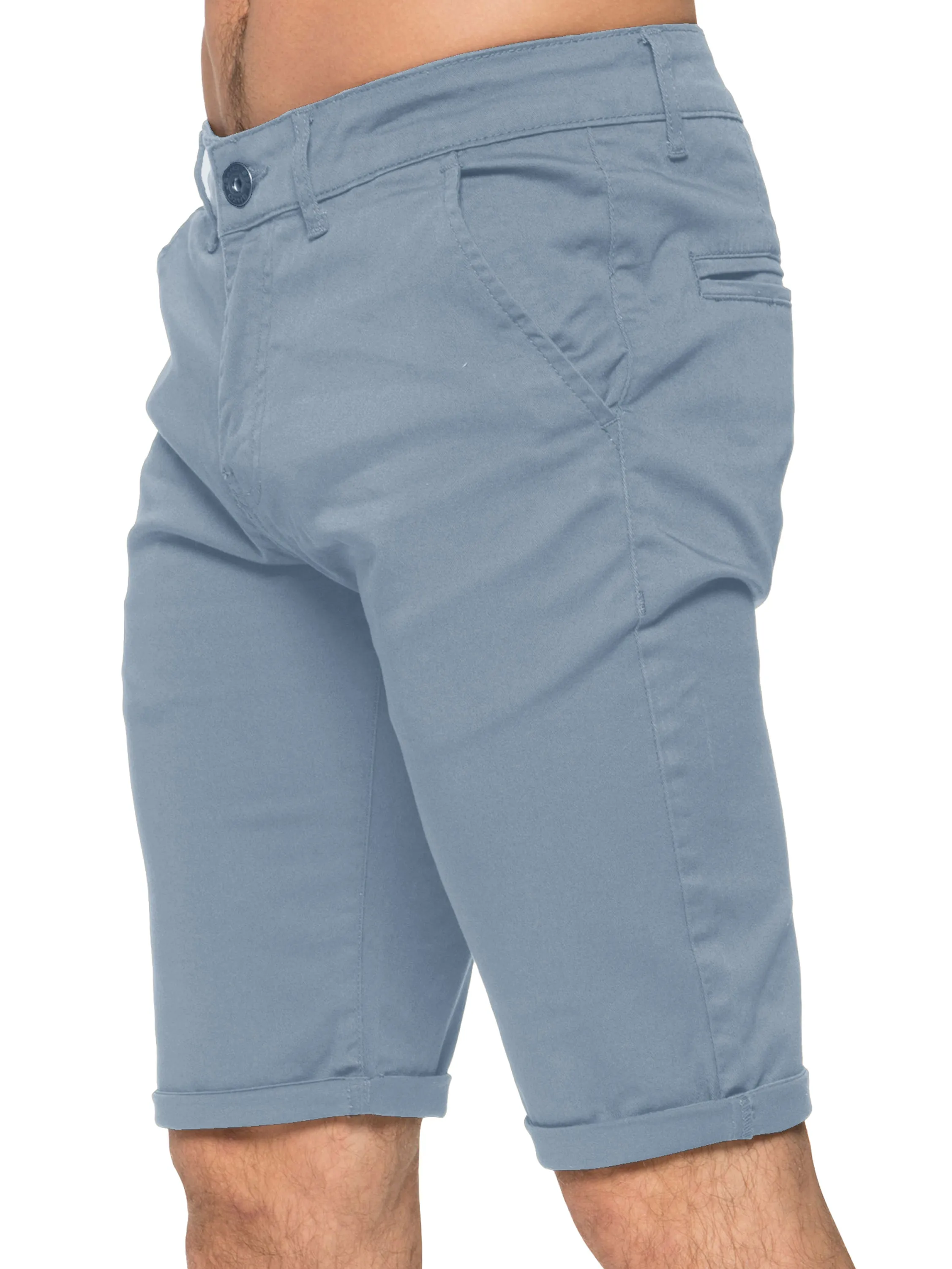 Enzo | Mens Slim Fit Chino Shorts