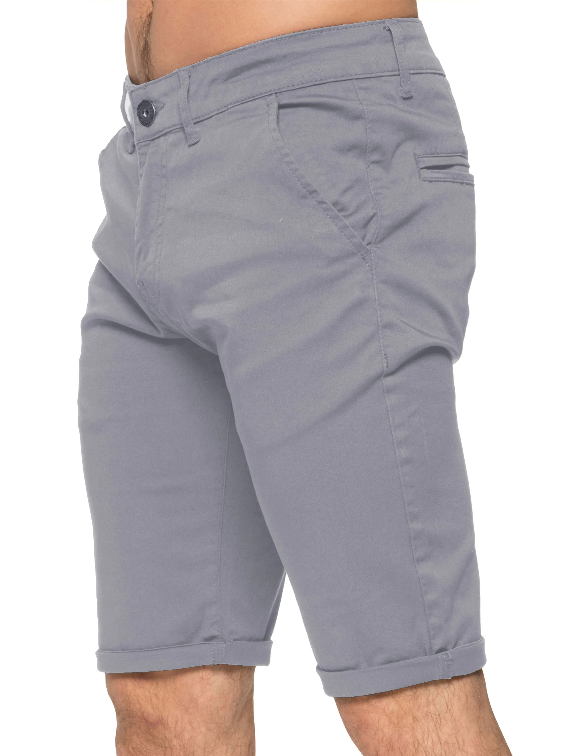 Enzo | Mens Slim Fit Chino Shorts