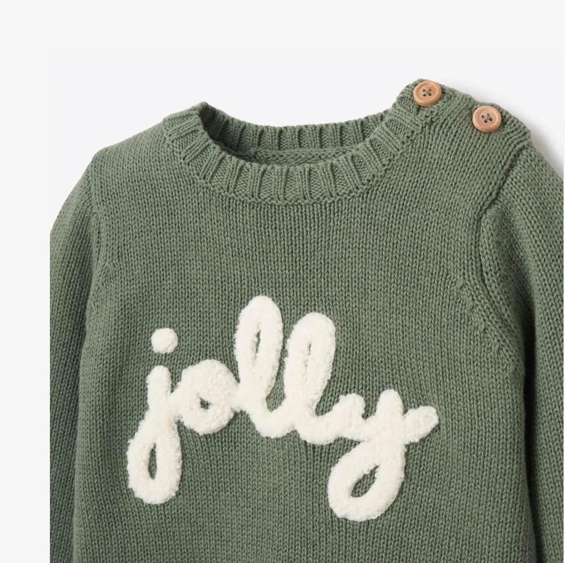 Jolly Sweater with Knit Pants & Pom Hat Set