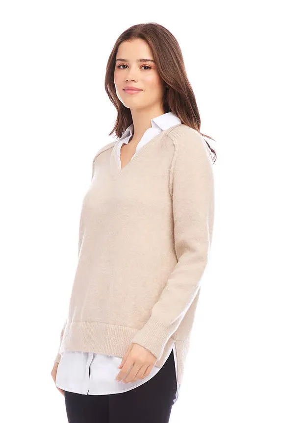 Karen Kane Layered Sweater