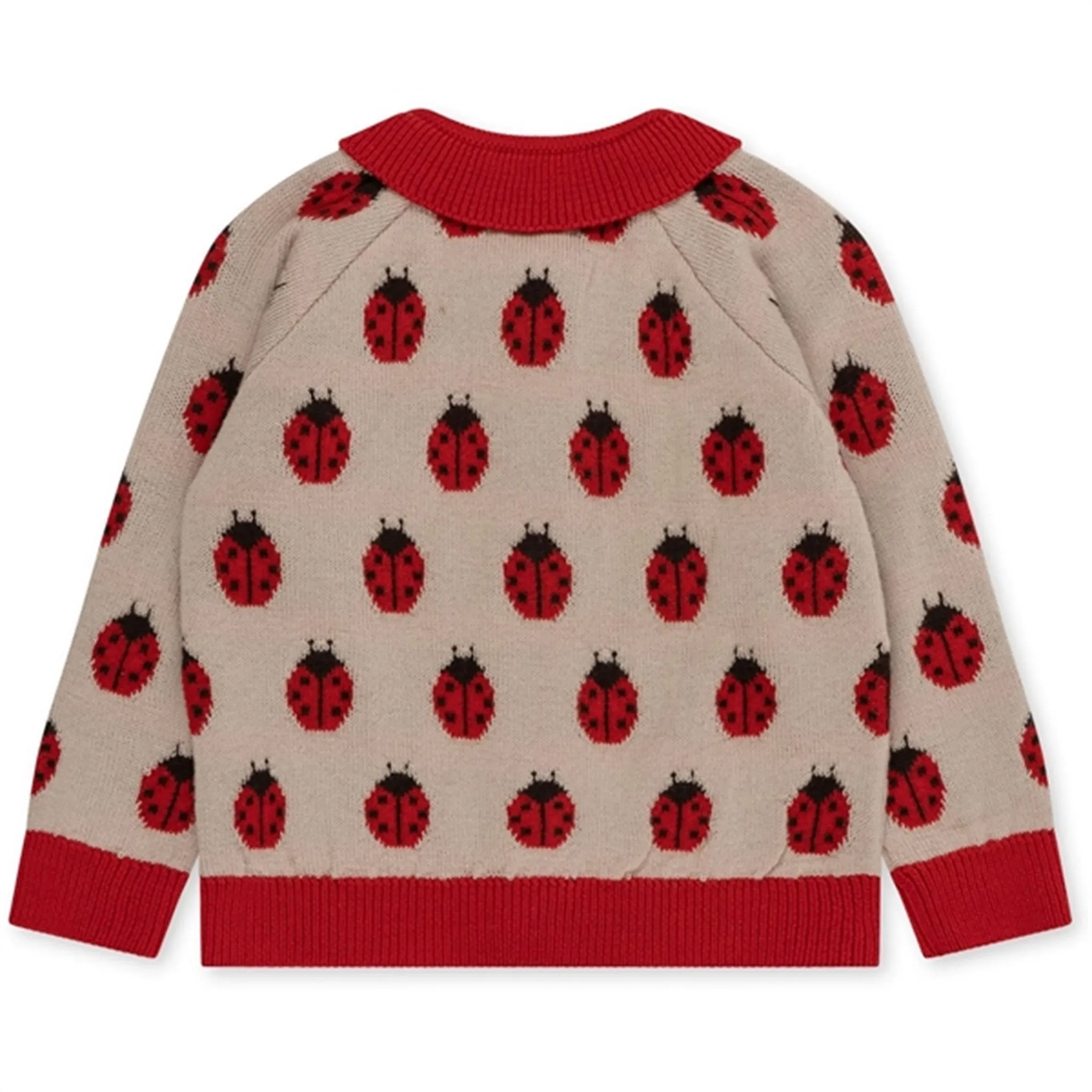 Konges Sløjd Ladybug Belou Knit Wool Cardigan