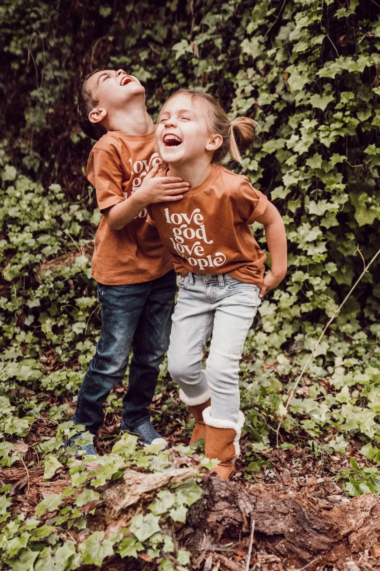 Love God, Love people Organic Kids Tee