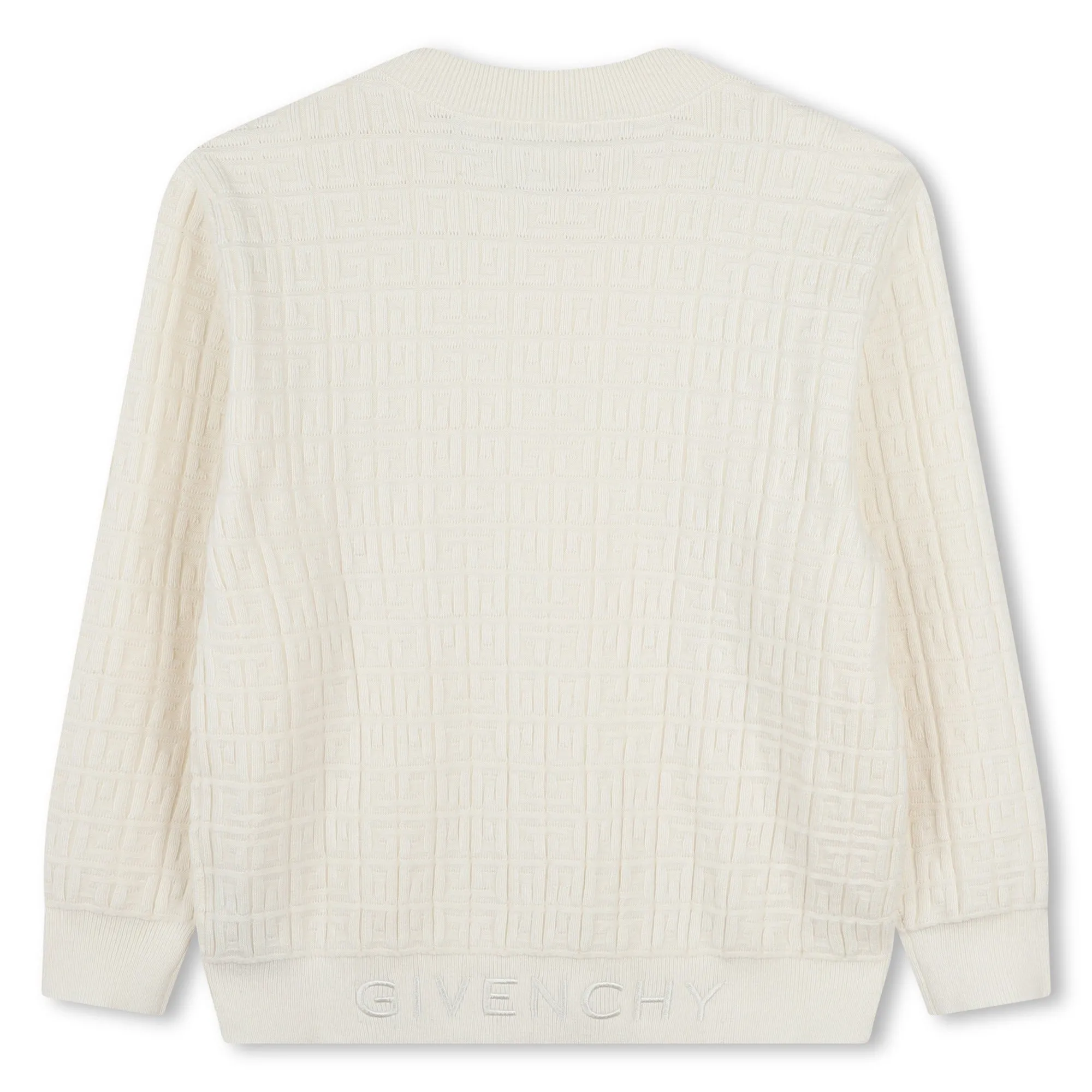 Off White Mini Me Allover Knit Sweater