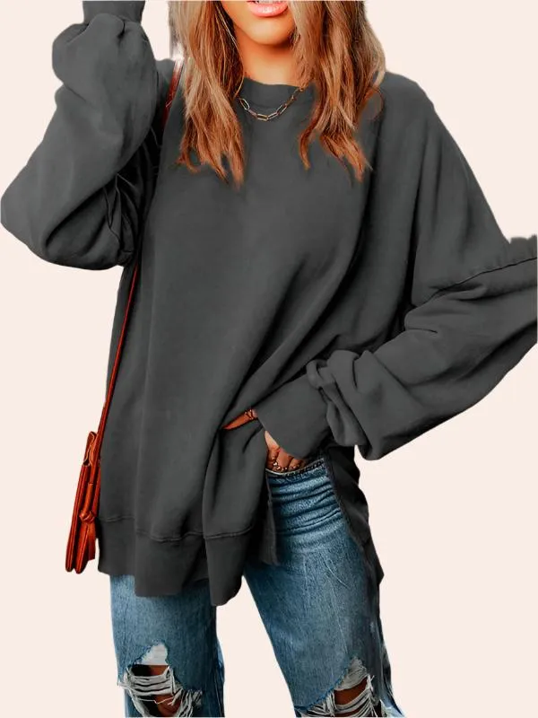 Oversized Casual Loose Fit Pullover Top