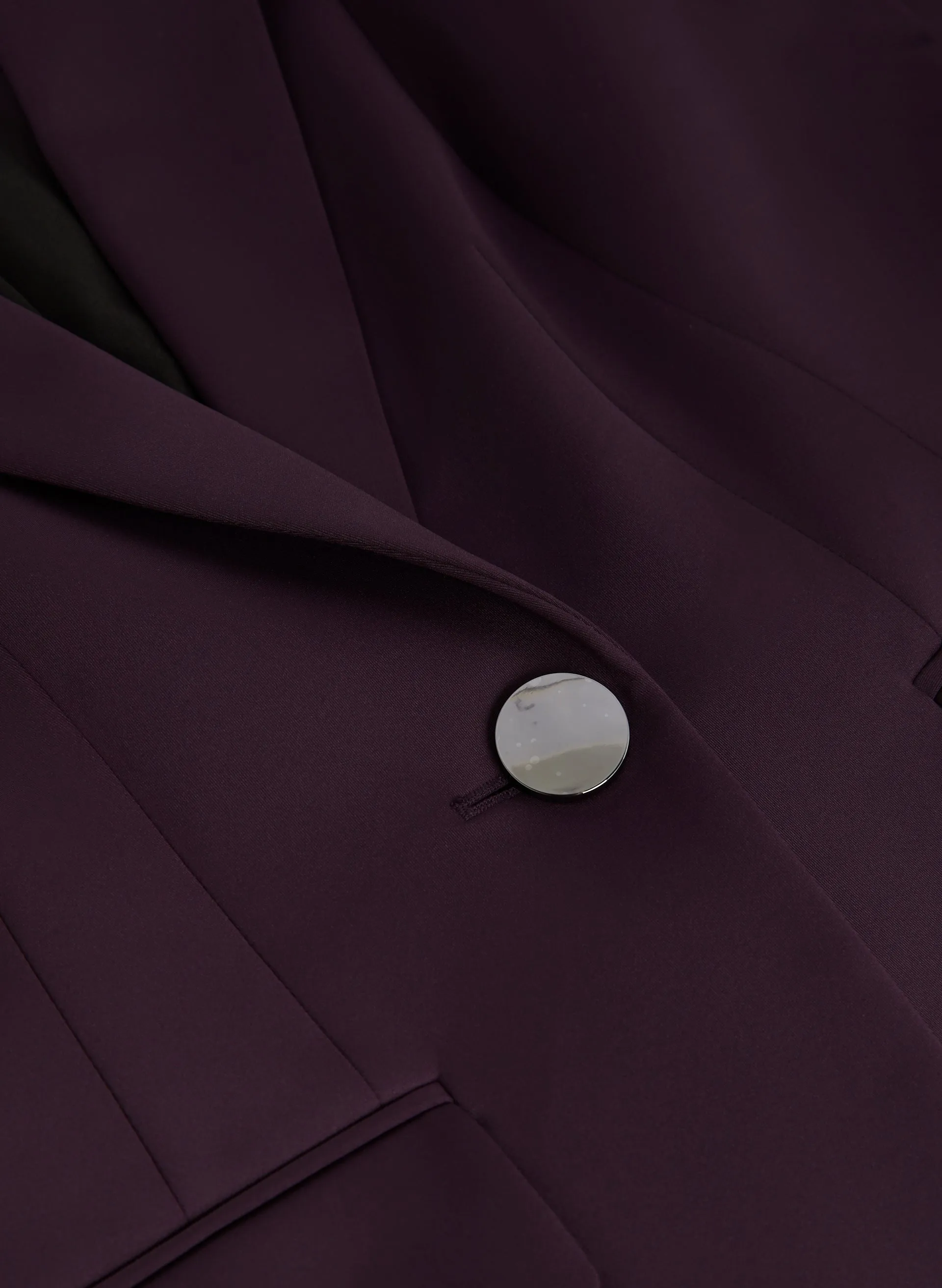 Pintuck Detail Blazer