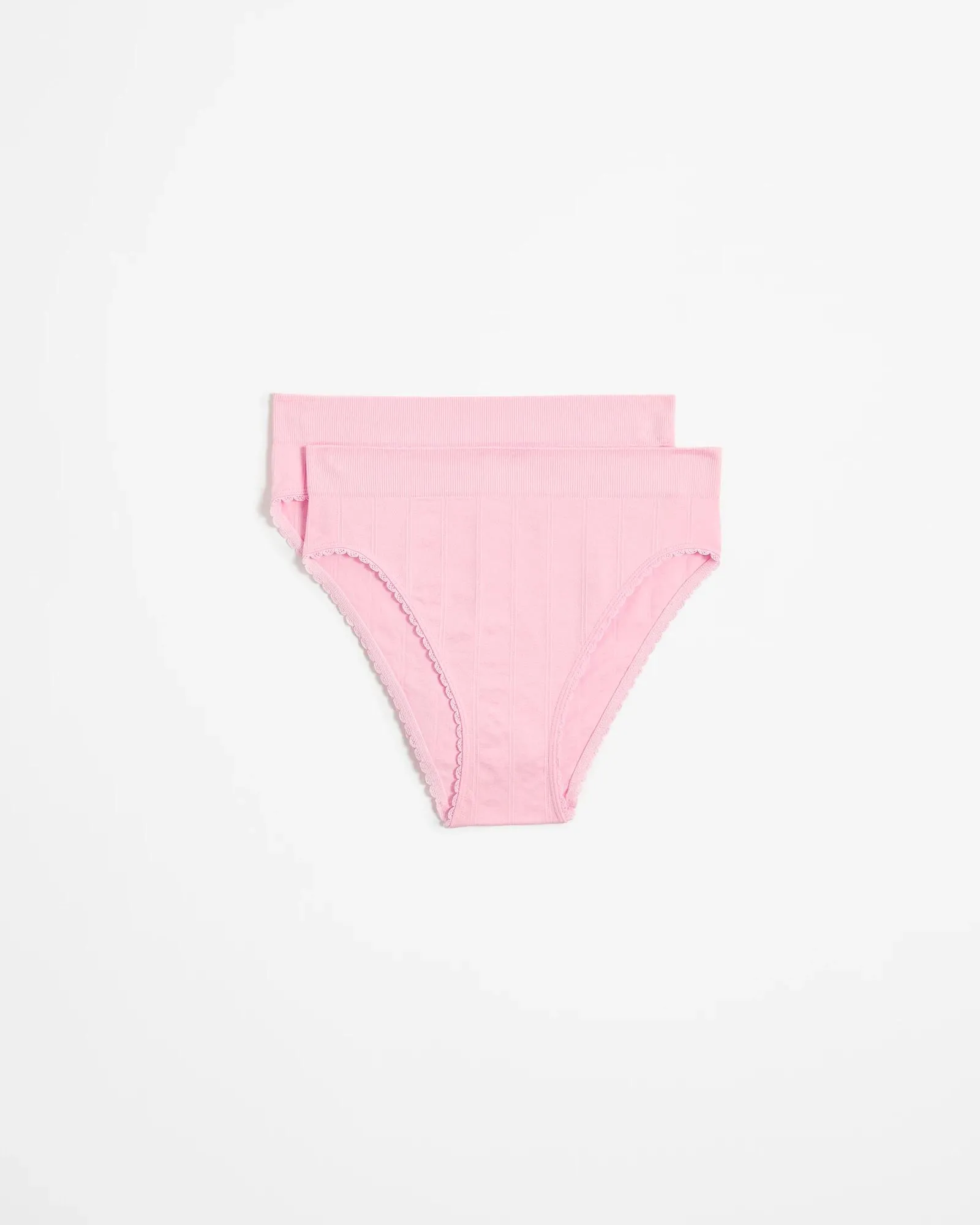 popular  2 Pack Pointelle High Waist Bikini Briefs - Lily Loves