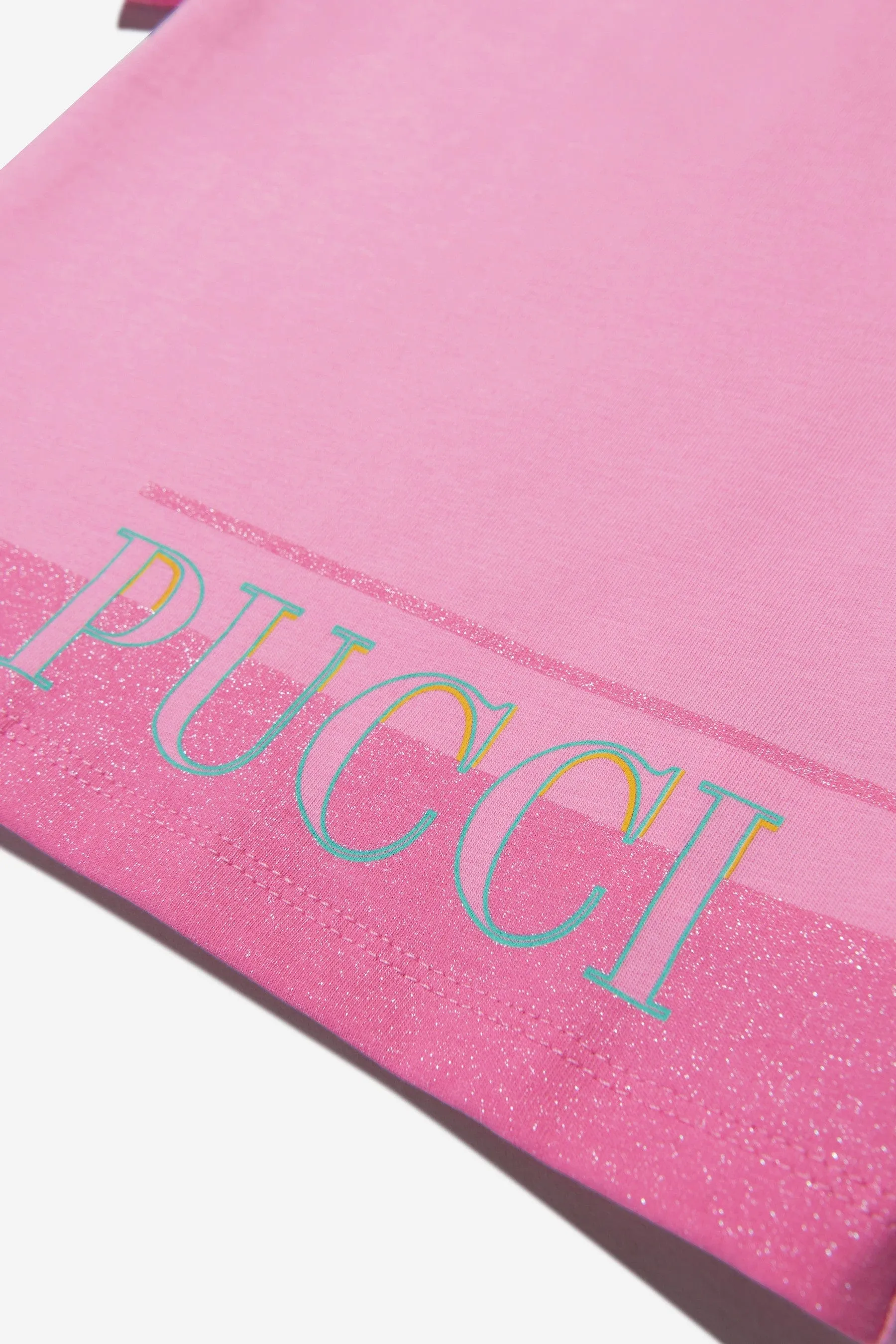 Pucci Baby Girls Cotton Logo T-Shirt