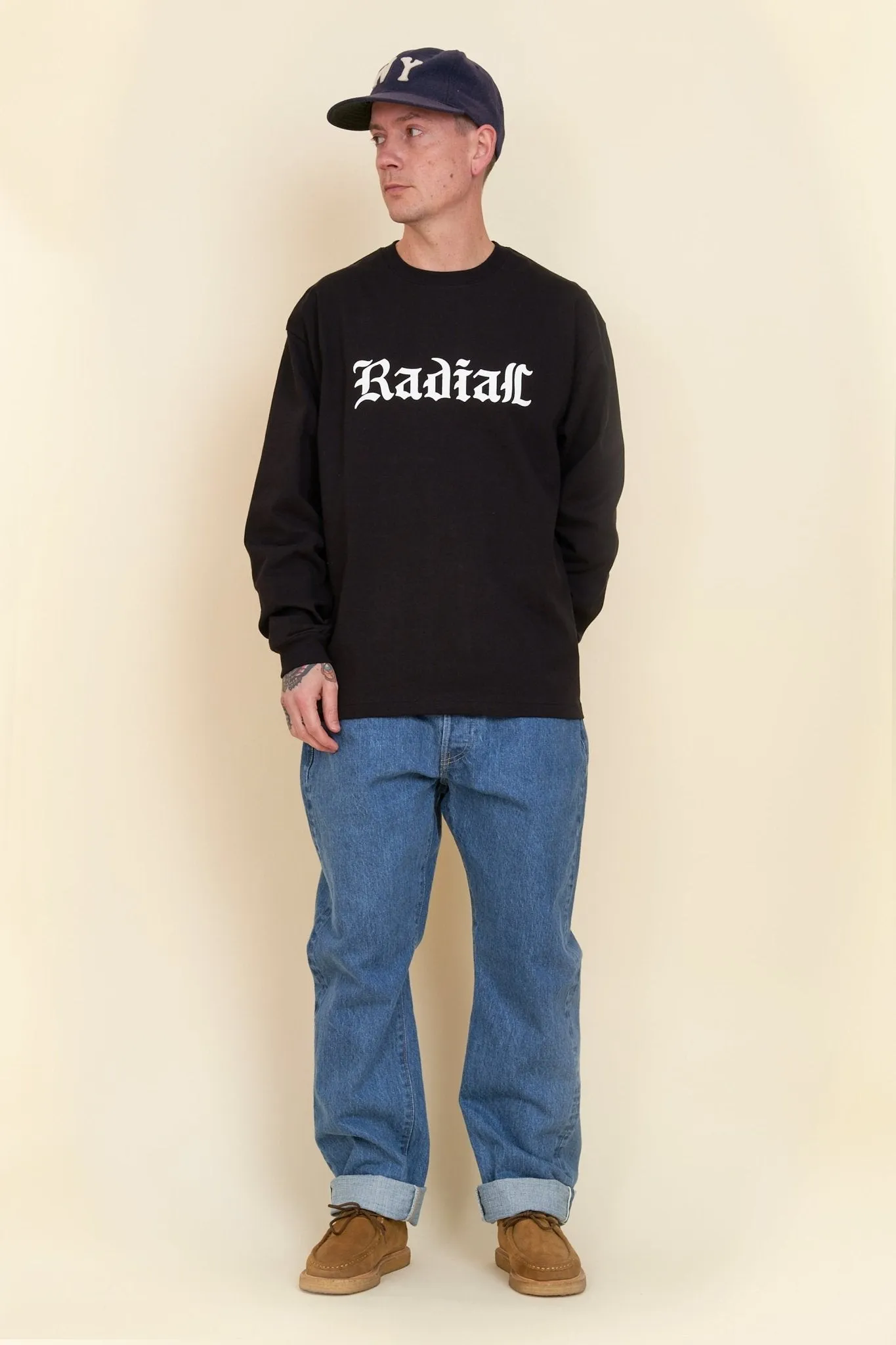 Radiall Hot Box L/S T-Shirt - Black