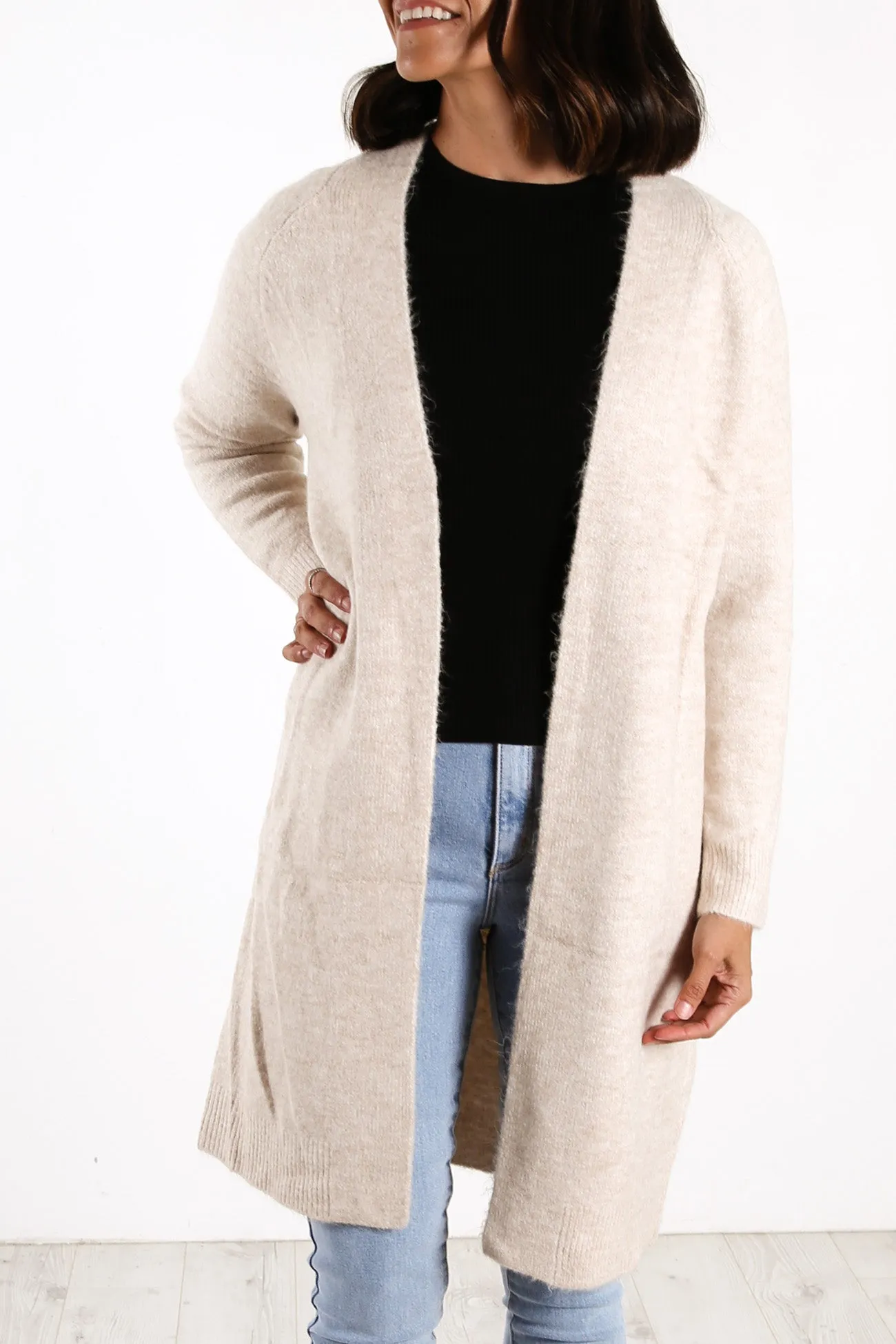 Rae Cardigan Beige