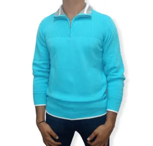 [Slim Fit] Men Pullover AX  - Light Blue