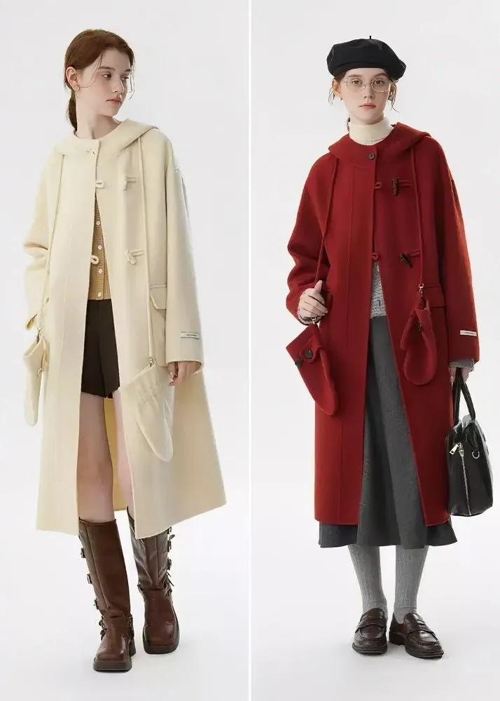 SLIM STYLE LONG DUFFEL COAT