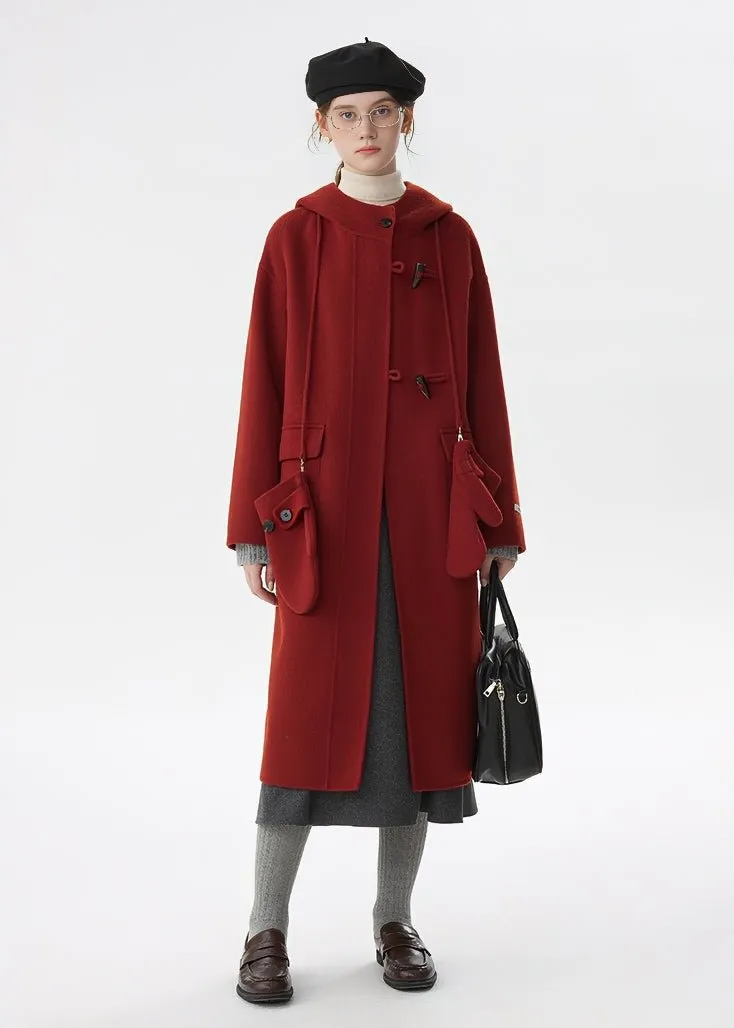 SLIM STYLE LONG DUFFEL COAT