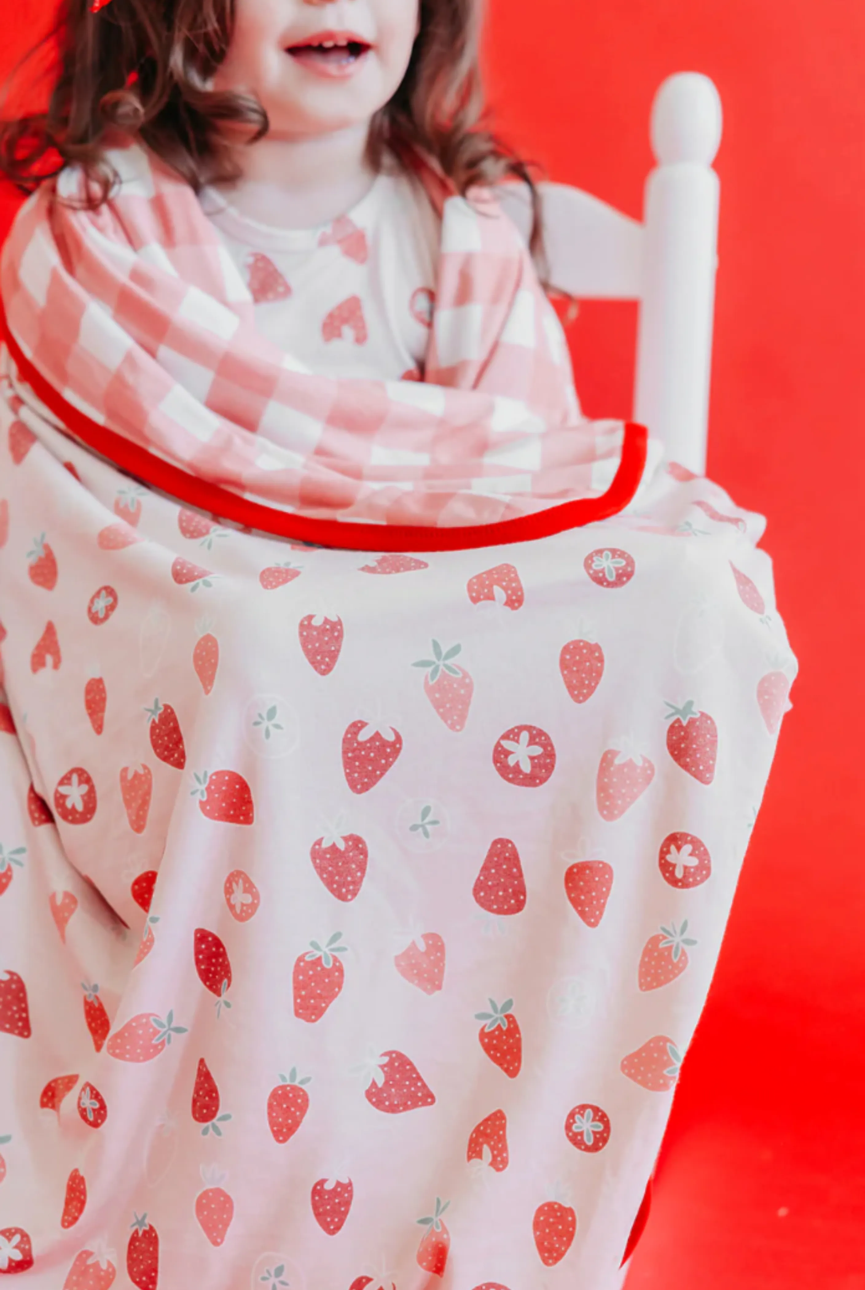 Strawberry 3 Layer Quilt