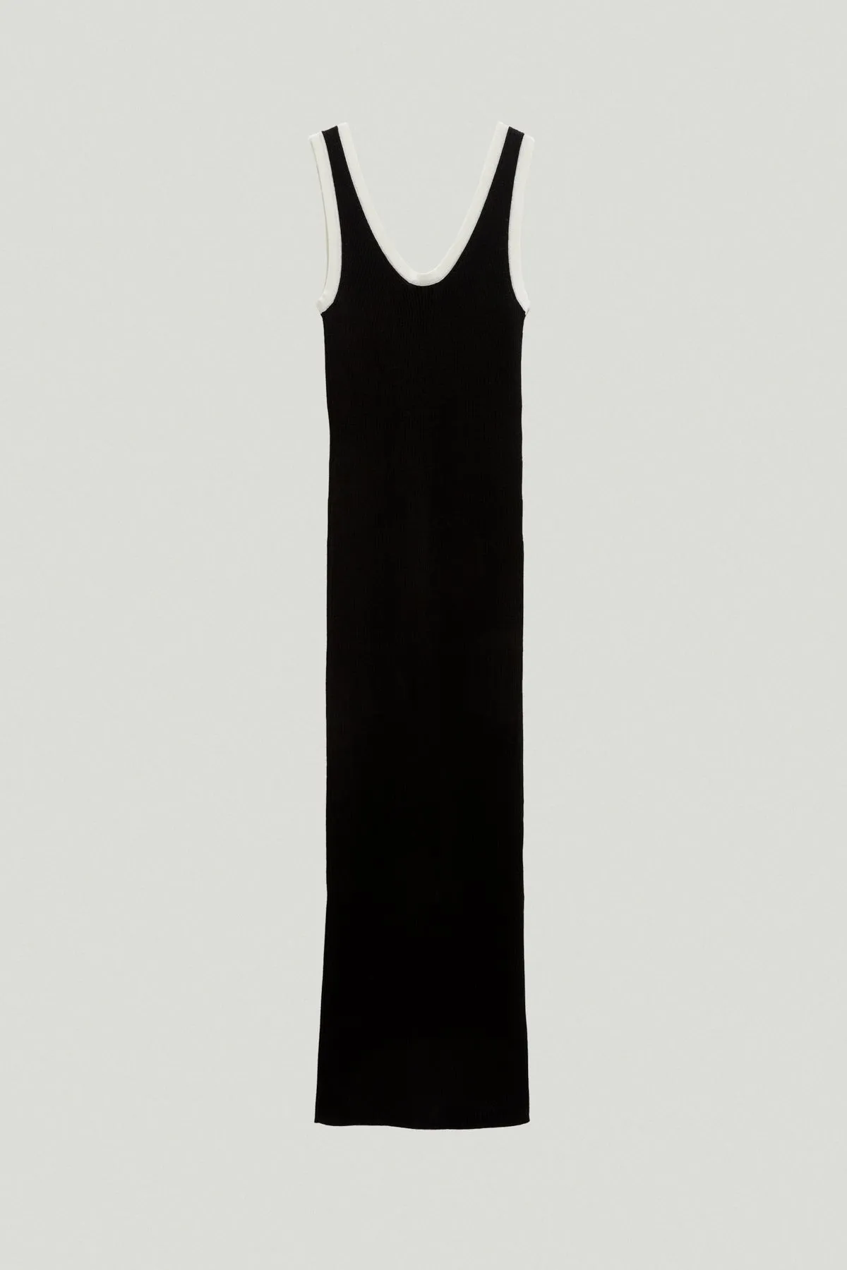 The Organic Cotton Ribbed Tank Dress