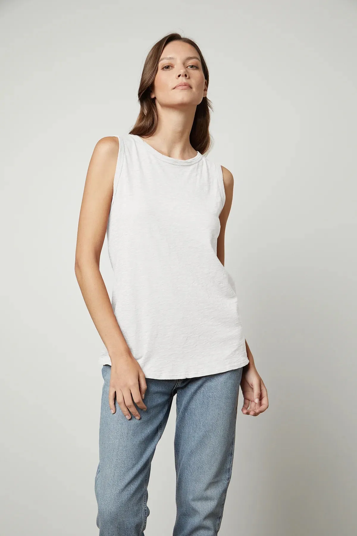 VELVET - TAURUS TANK IN COTTON SLUB