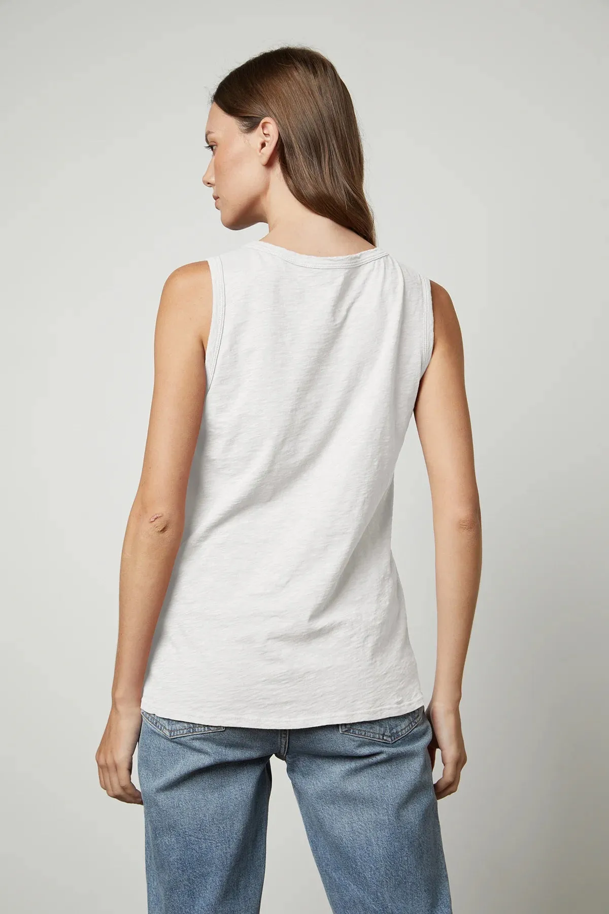 VELVET - TAURUS TANK IN COTTON SLUB