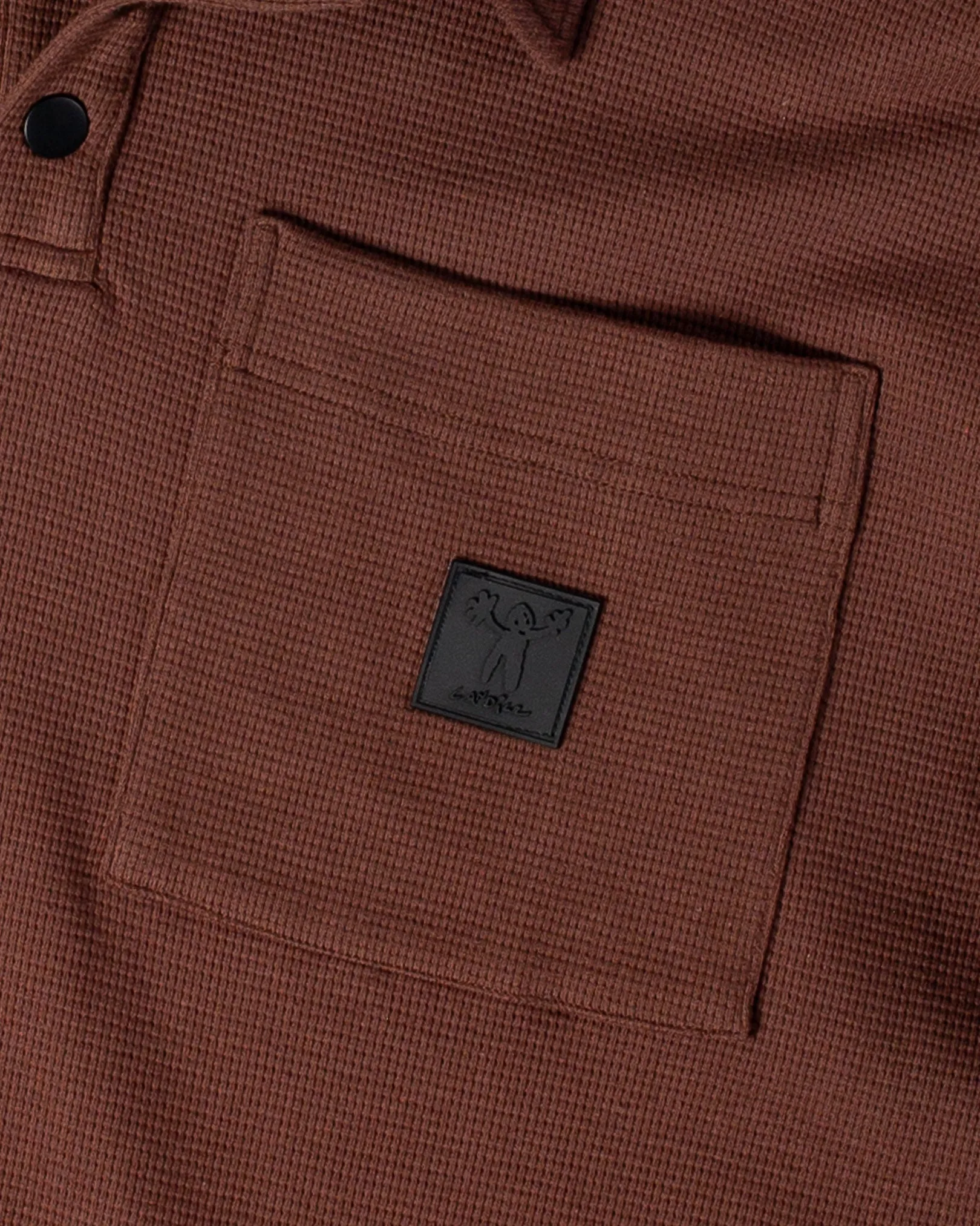 Waffle Longsleeve Polo