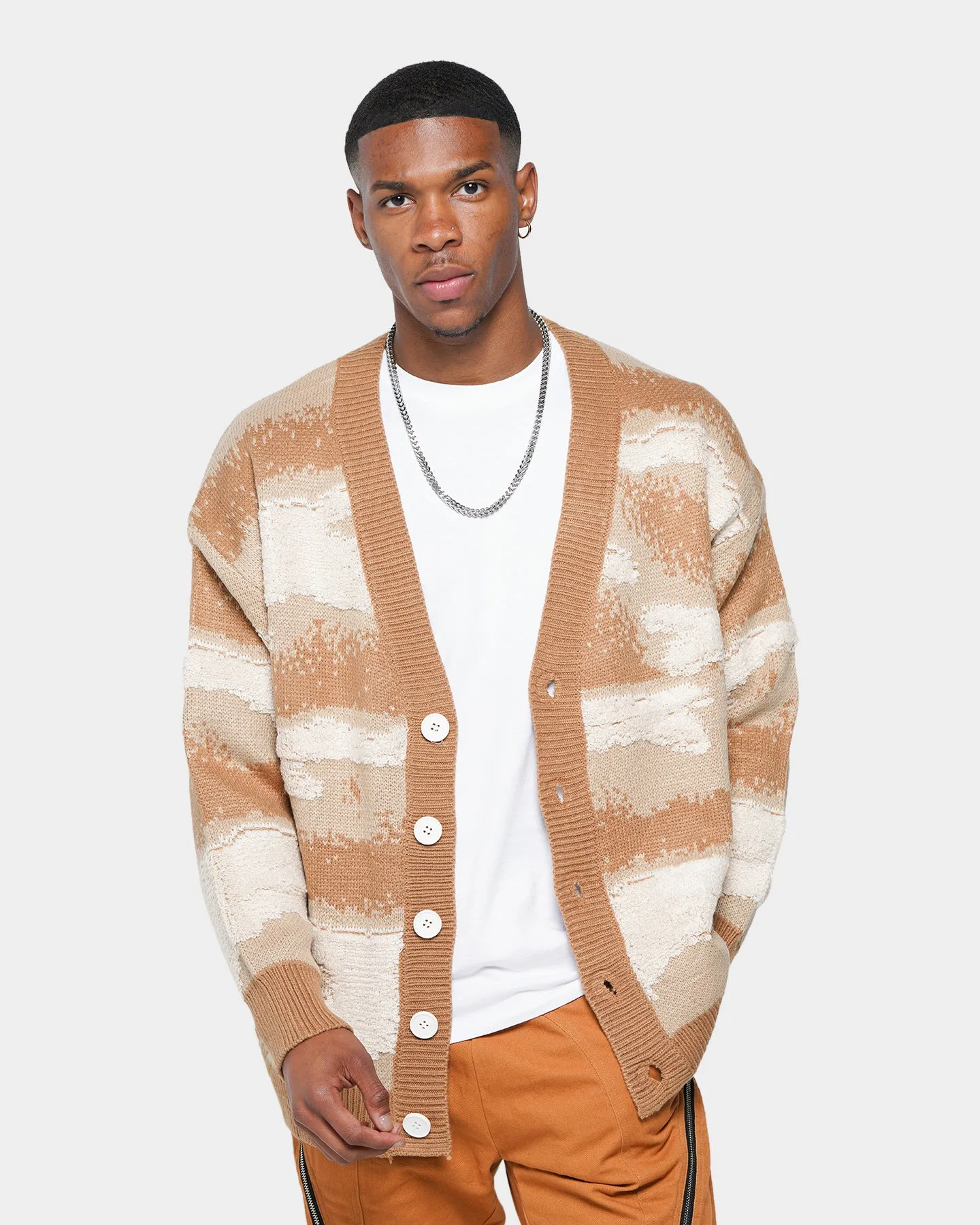 XXIII Ledger Cardigan Brown